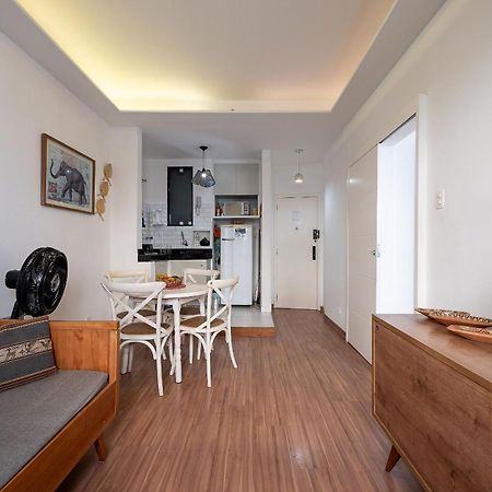 Vista Para A Praia De Copacabana, Quarto E Sala 里约热内卢 外观 照片